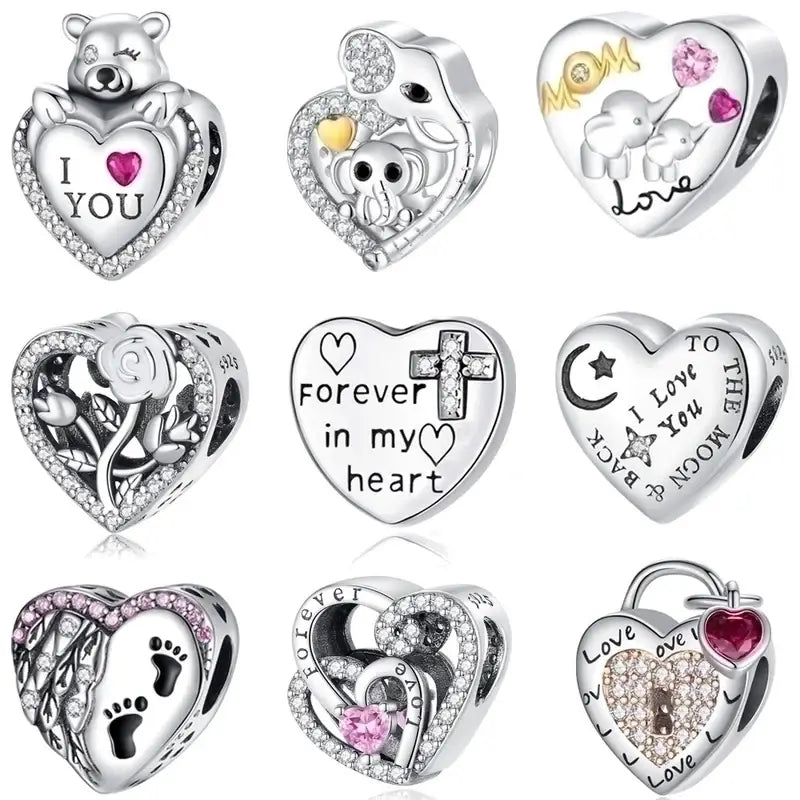 Heart-Shaped Charms