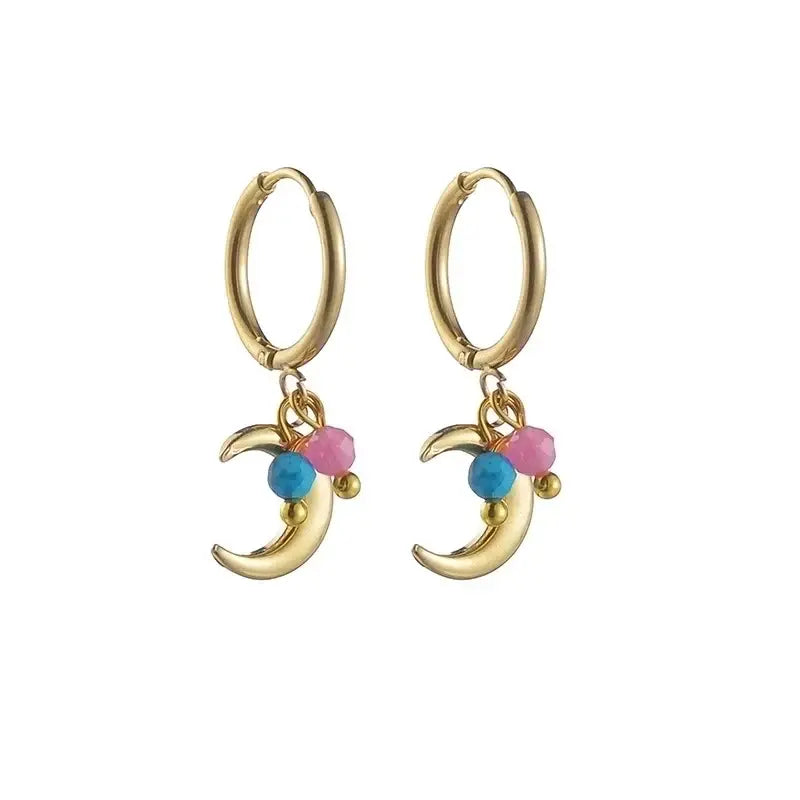 Natural Stone Earrings