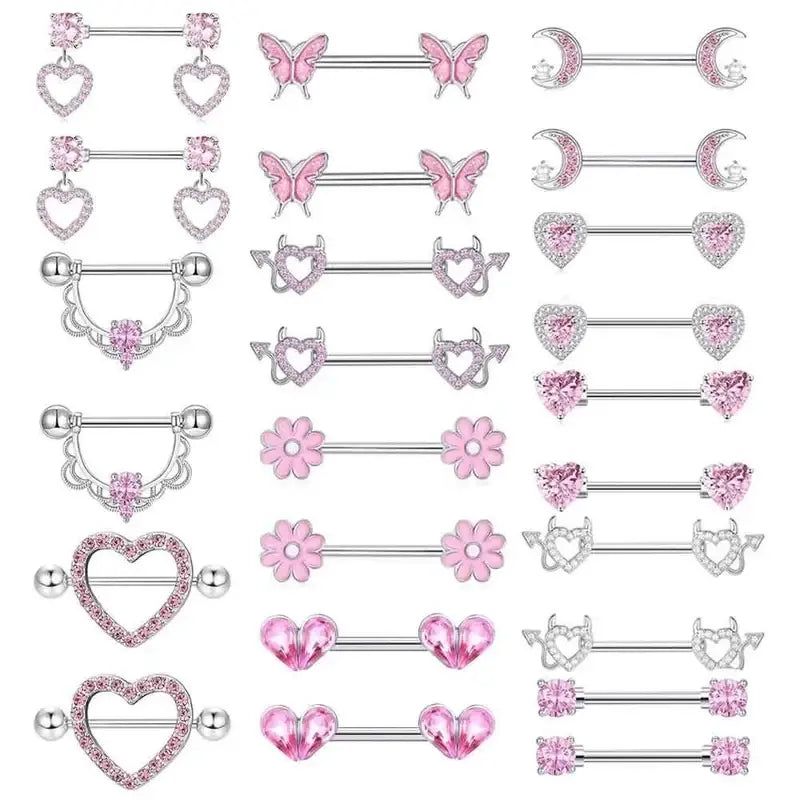 Nipple Rings & Studs