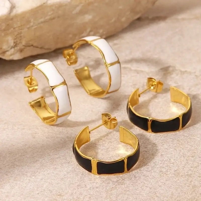 Stainless Steel Enamel Jewelry